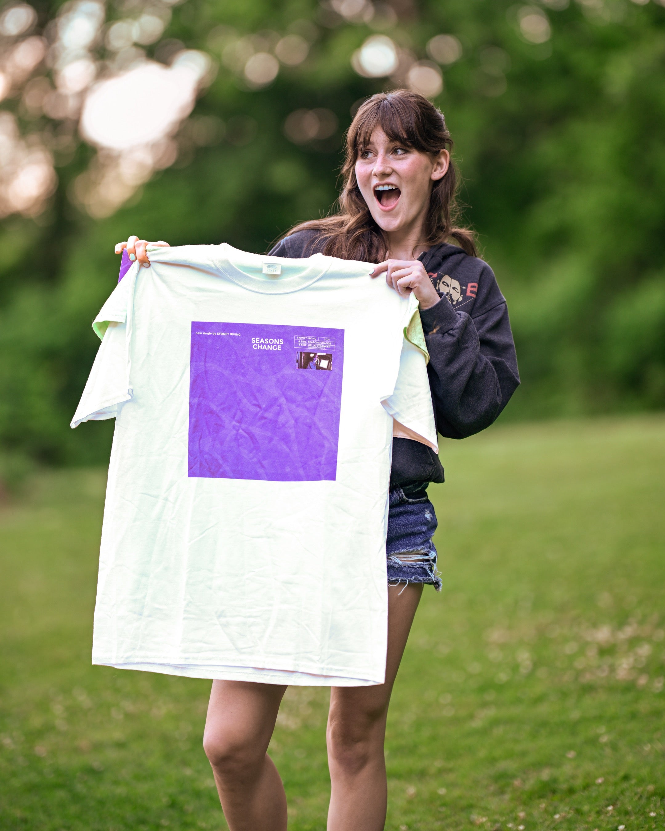 White Seasons Change Tee